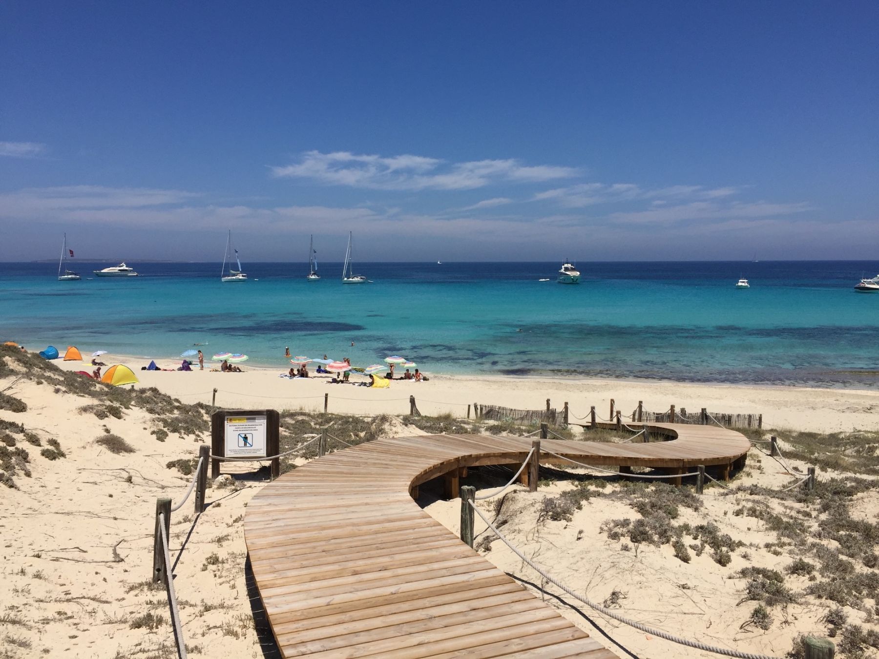 Formentera island Ibiza strand