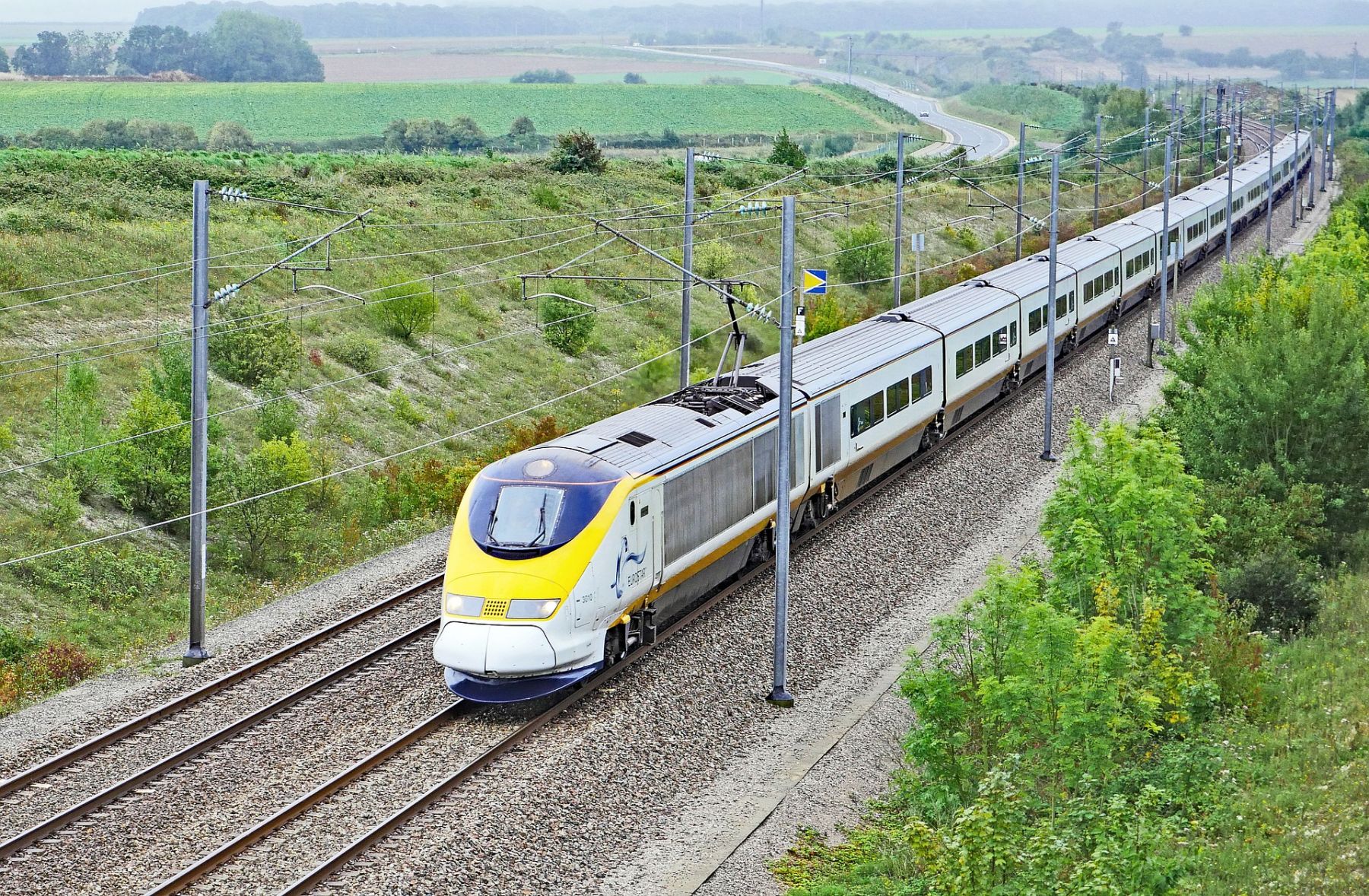 Met de trein naar Londen