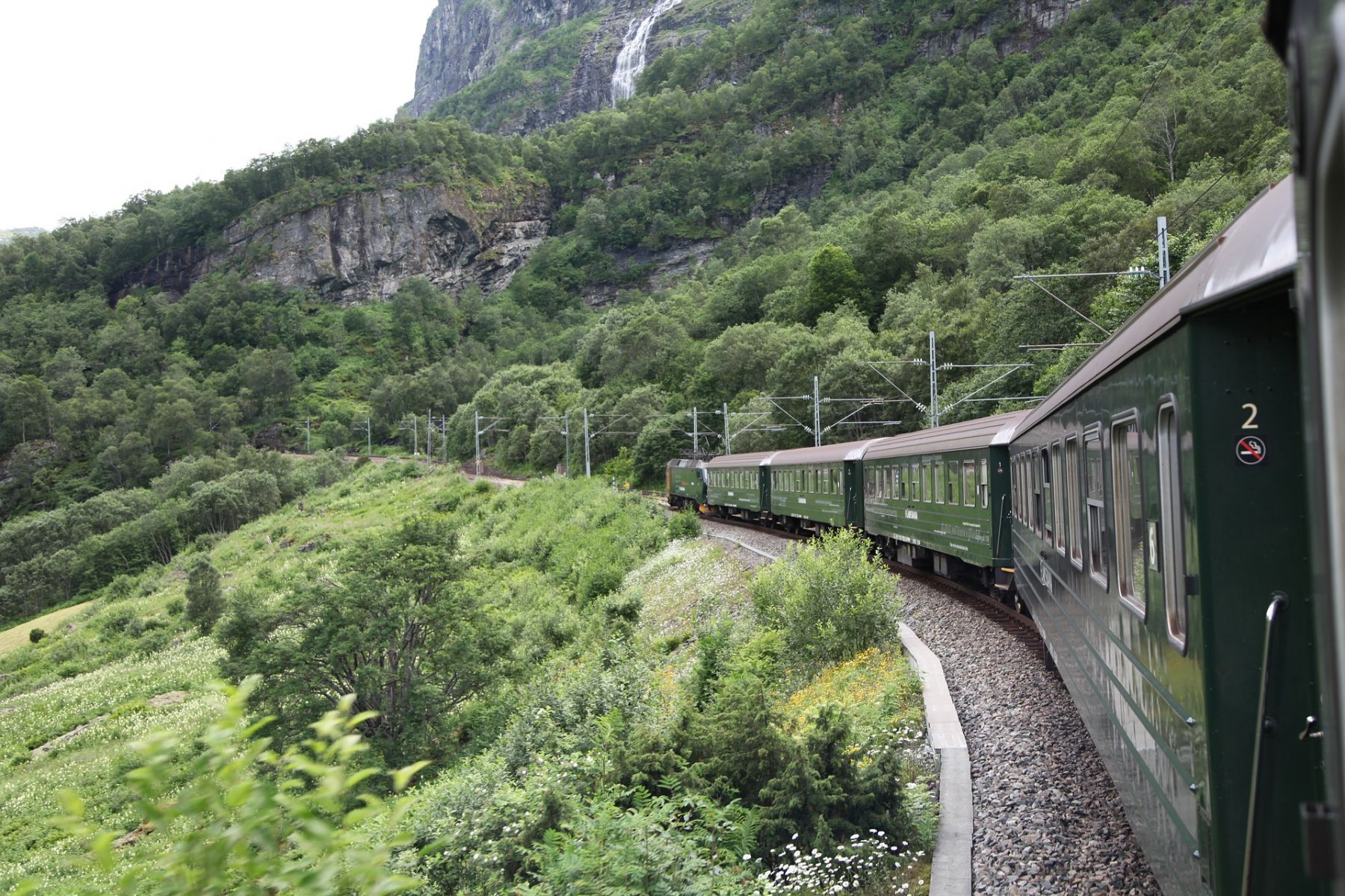 Treinreis Oslo Bergen