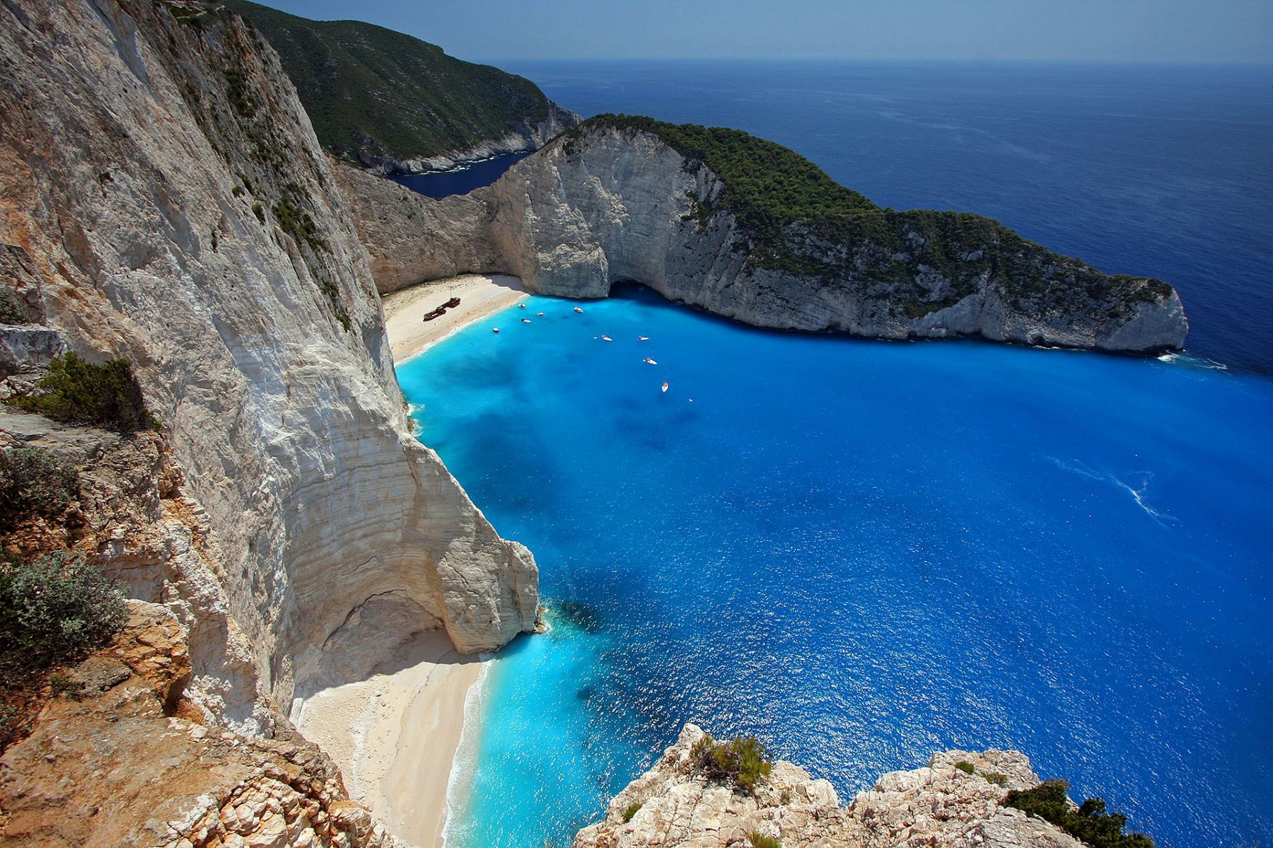 Zakynthos strand Griekenland