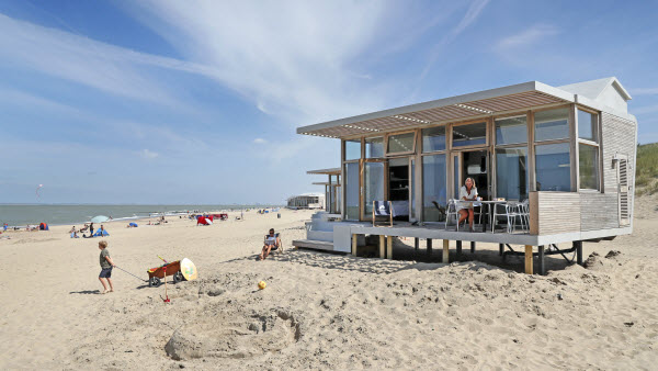 Strandhuisje zeeland