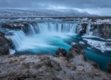 Waterval Ijsland