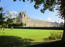 Louvre Parijs tuin