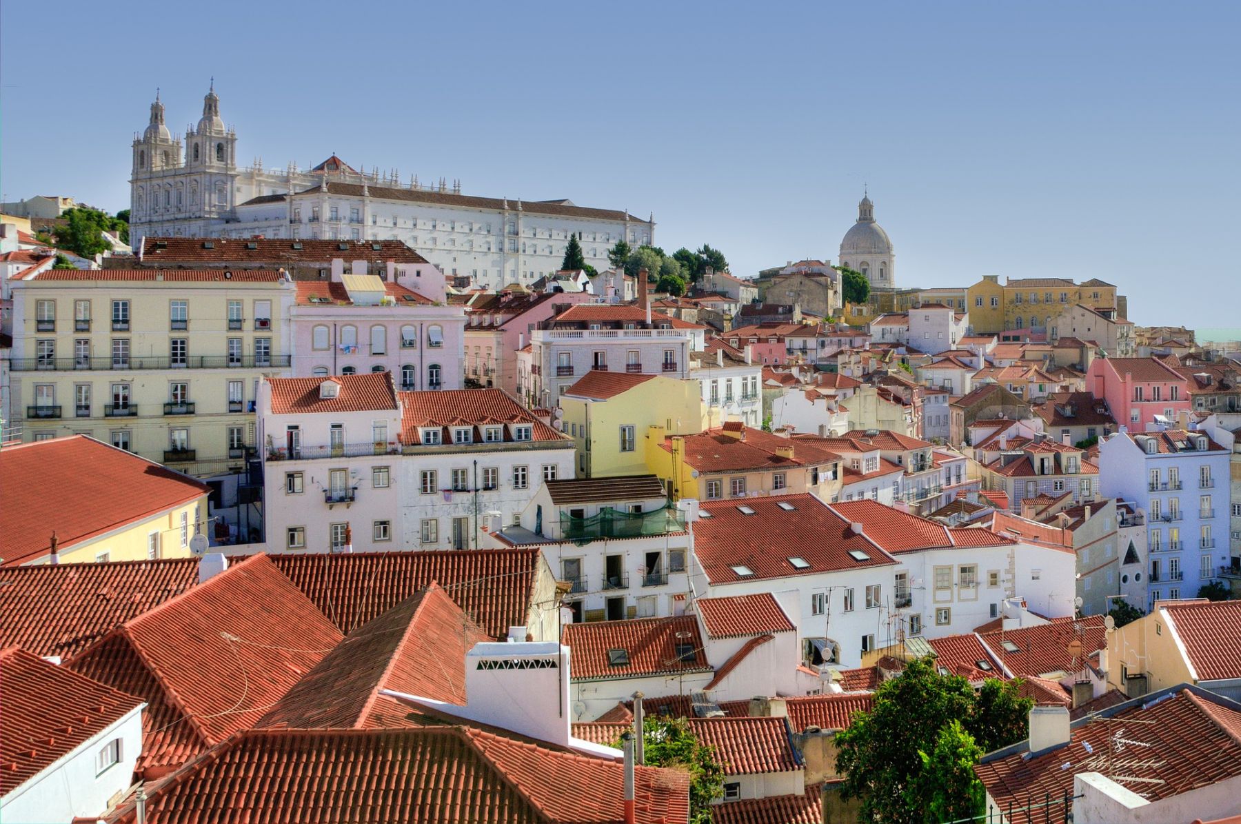 Lissabon Alfama wijk