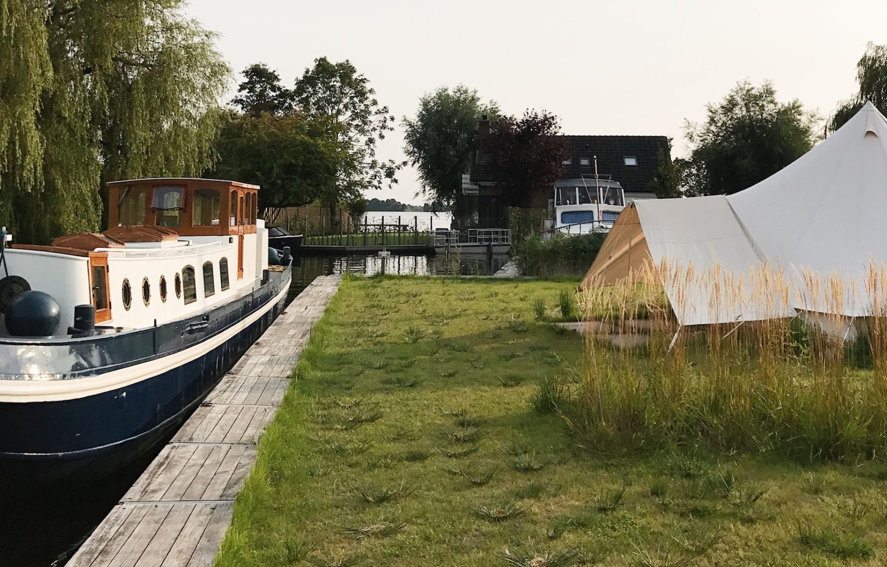 Zwier overnachten eiland