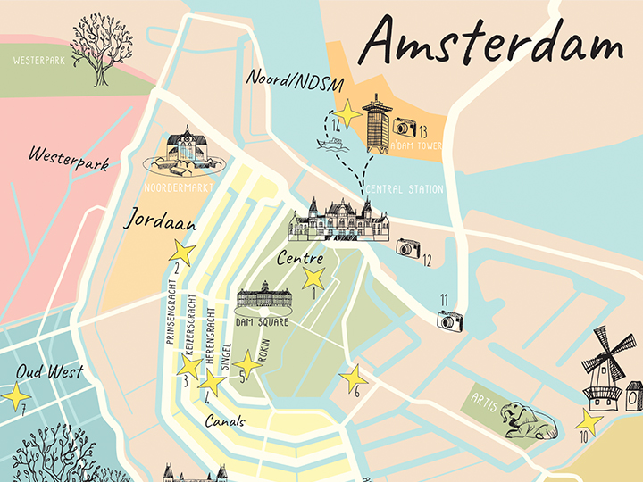 Map Amsterdam