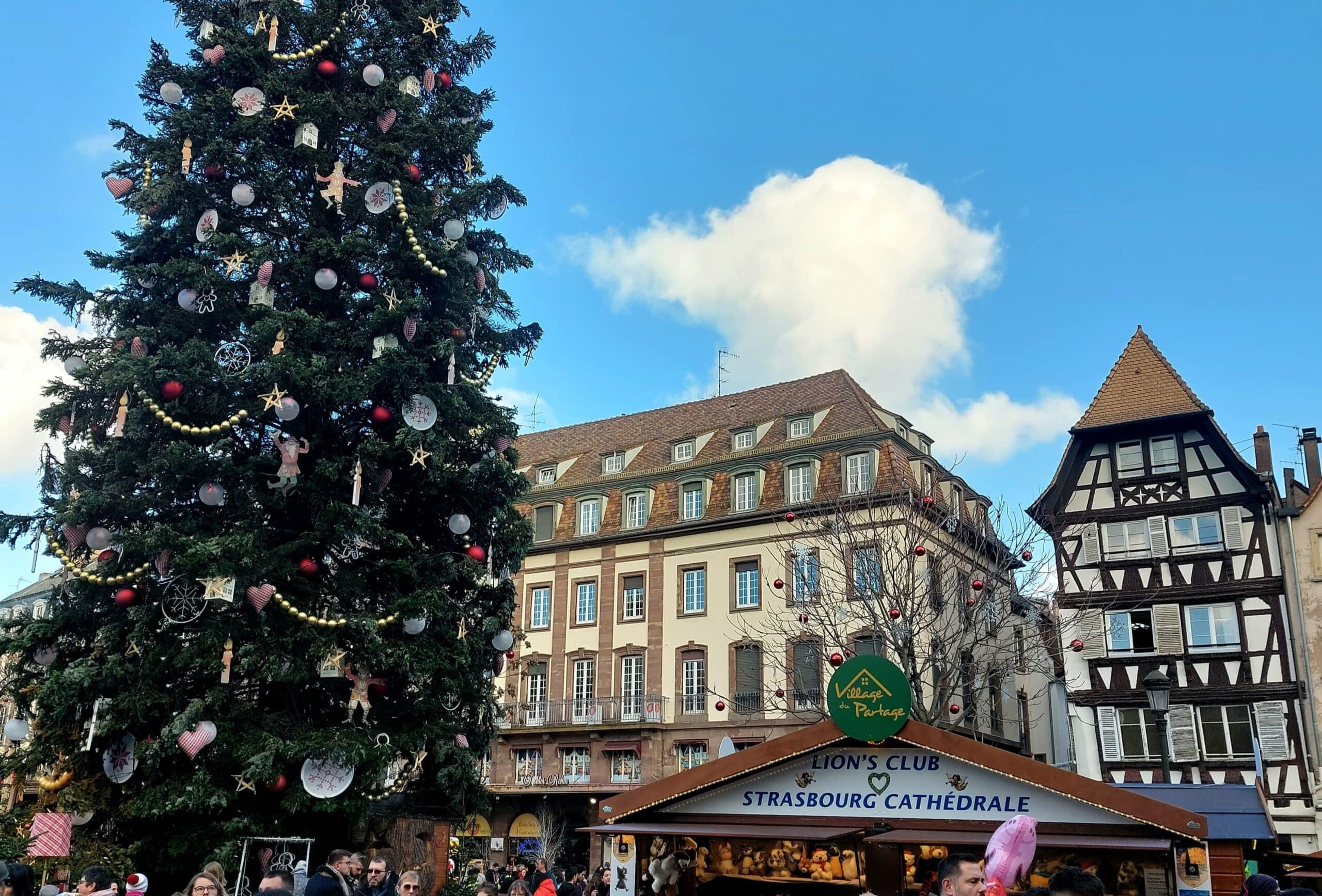 kerst in straatsburg